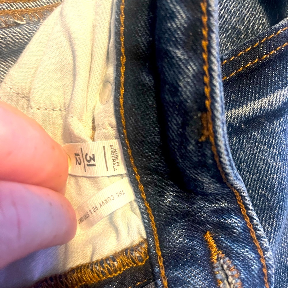 Curvy 90’s loft jeans